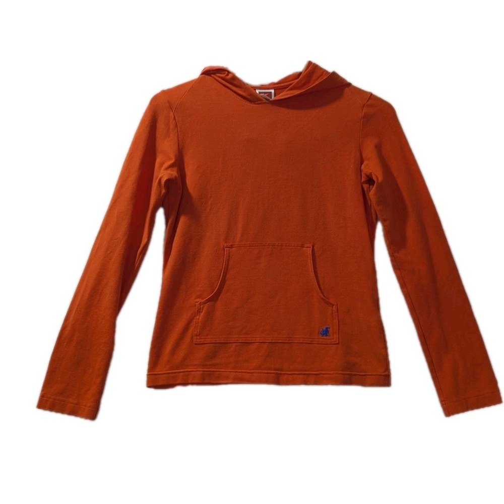 Nike Orange Hooded‎ Pullover Long Sleeve Pocket Top Womens Small Florida Gators